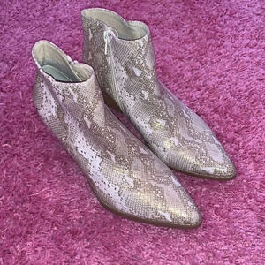 Coconuts by Matisse Snakeskin Booties